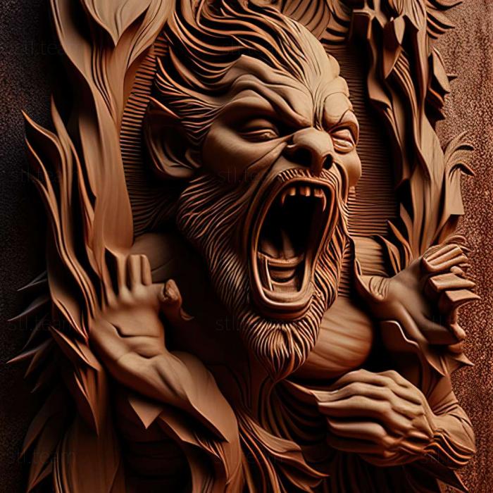 3D модель Гра Werewolf The Apocalypse Earthblood (STL)